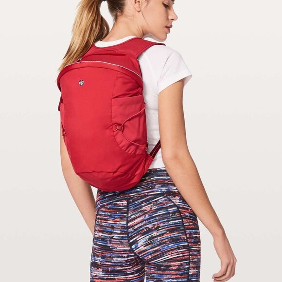 NWT Lululemon Run All Day Backpack II, 13 L, Persian Red - Picture 1 of 15